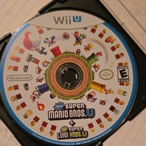Nintendo Wii U Super Mario Bros. U & Luigi U Disc